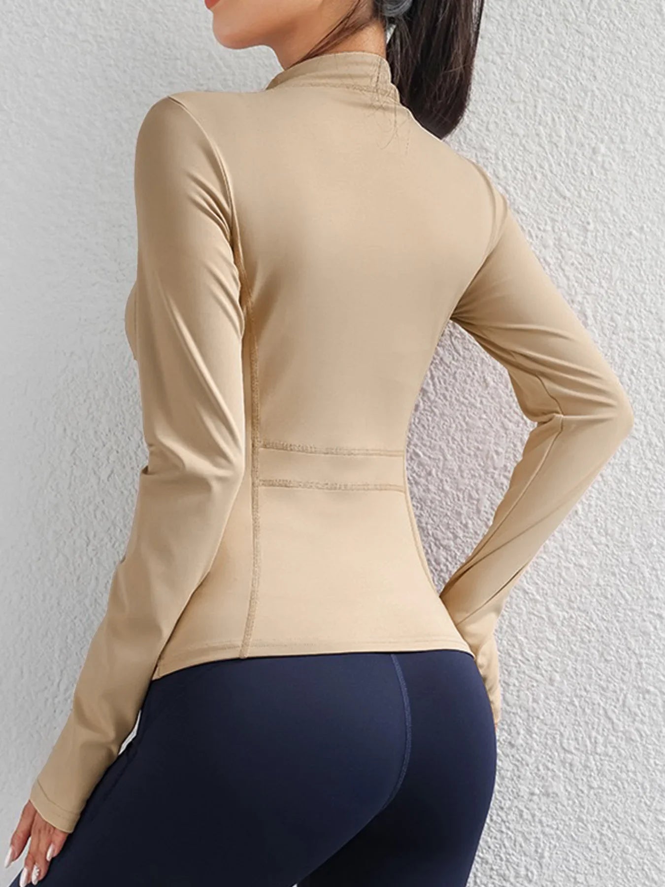 Woman Long Sleeve Sports Jackets