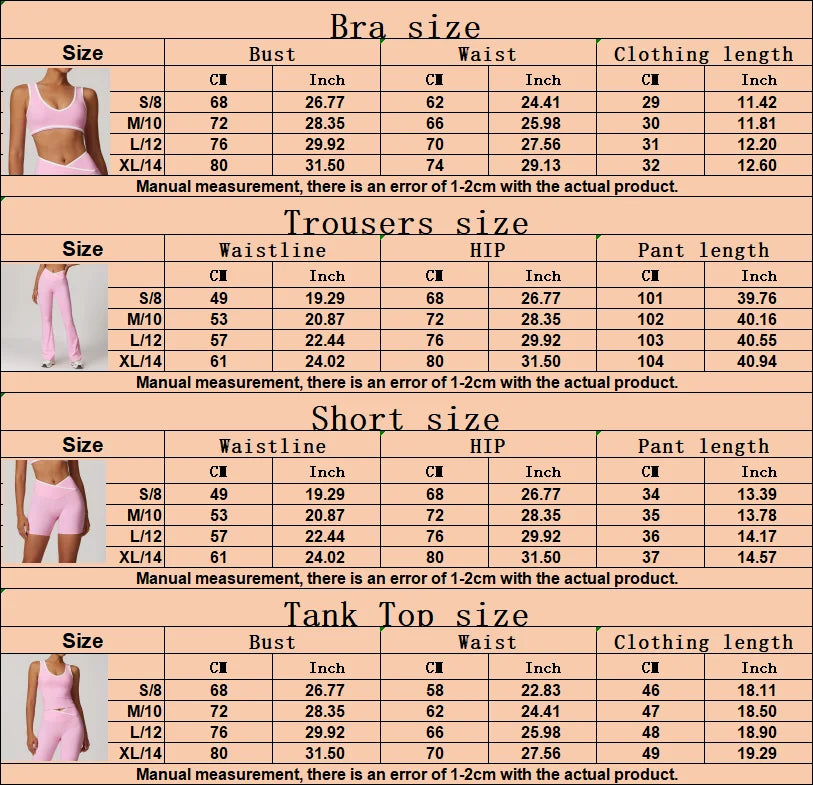 Yoga Set 2 Pieces Workout Outfits Fitness Sportswear Gym Tracksuit High Waist Leggings Sports Bra Athletic Wear Women Clothes