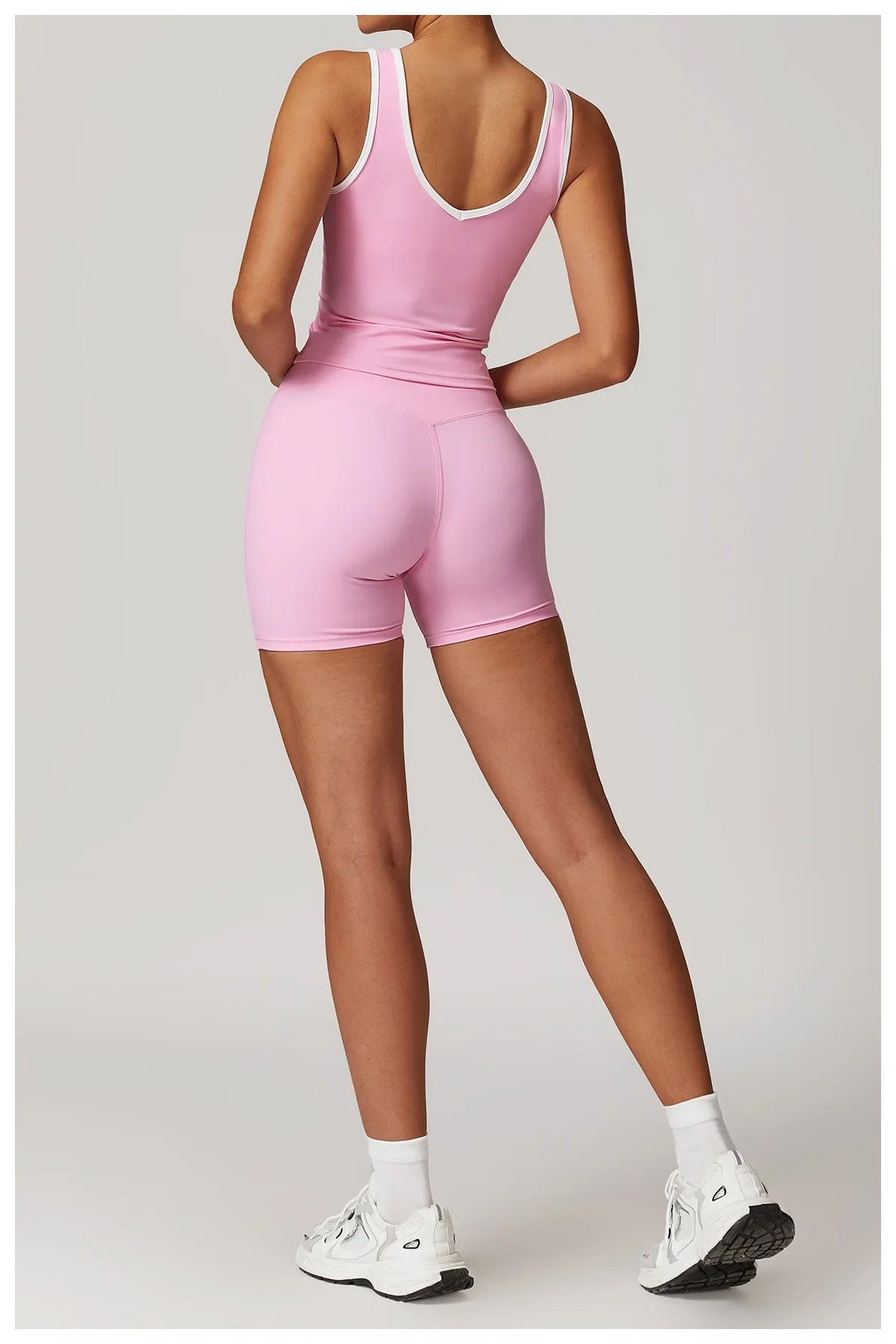 Yoga Set 2 Pieces Workout Outfits Fitness Sportswear Gym Tracksuit High Waist Leggings Sports Bra Athletic Wear Women Clothes