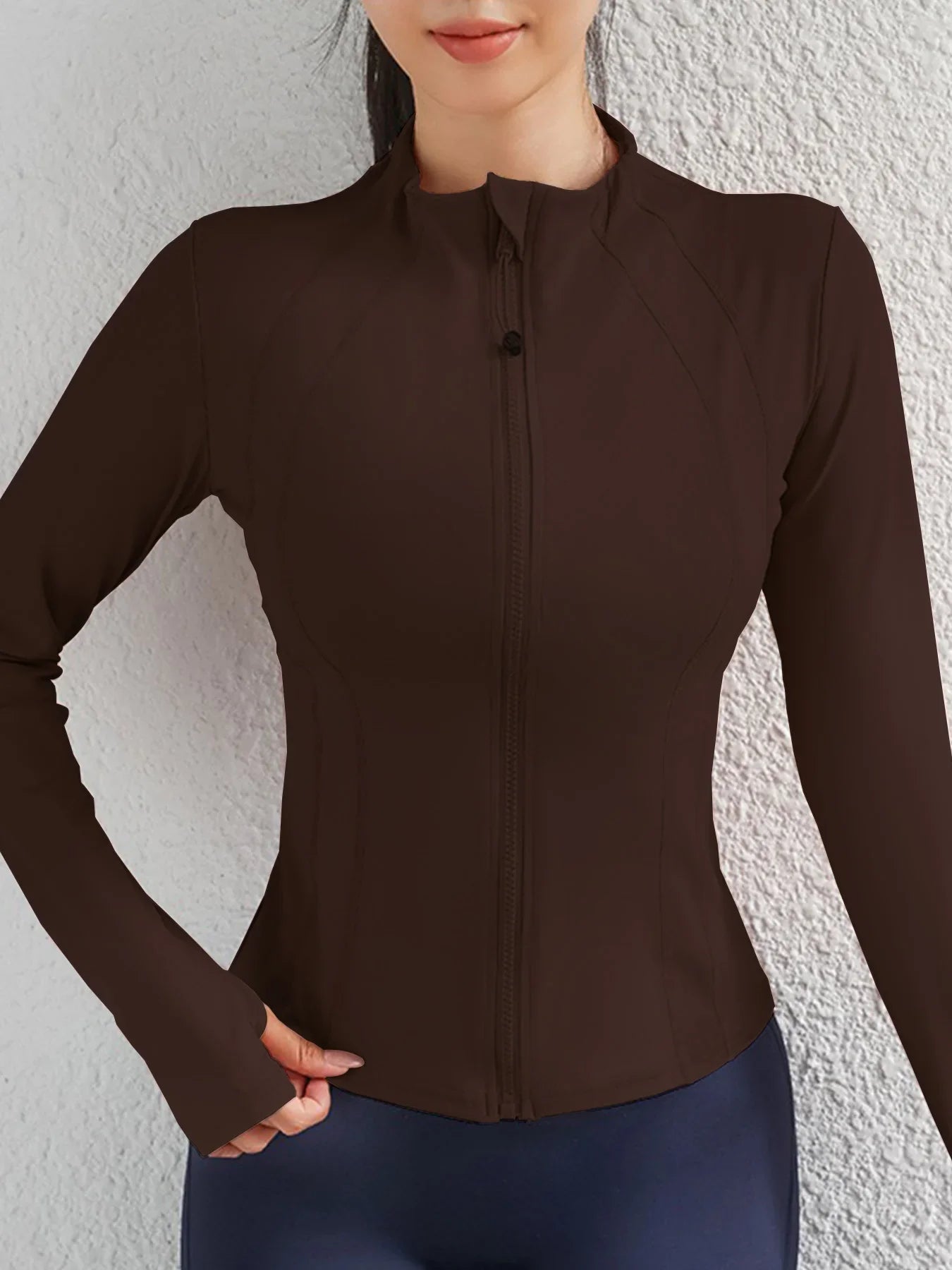 Woman Long Sleeve Sports Jackets