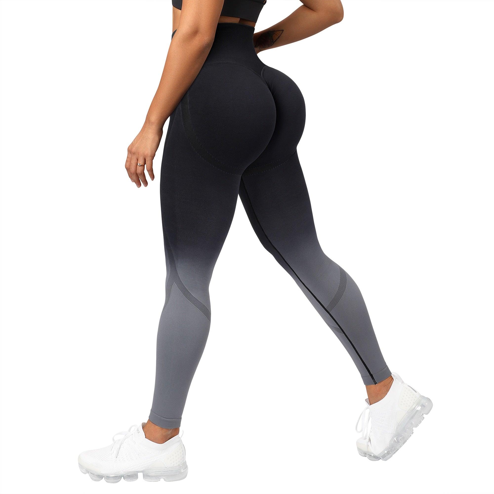 High Waist Seamless Leggings Women Push Up Leggings Women Seamless Lifting Leggings High Waist Workout Yoga Pants Sport Women Fitness Running Yoga Pants Elegant Elastic Leggings For Fitness Figure Enhancing Athletic Leggings