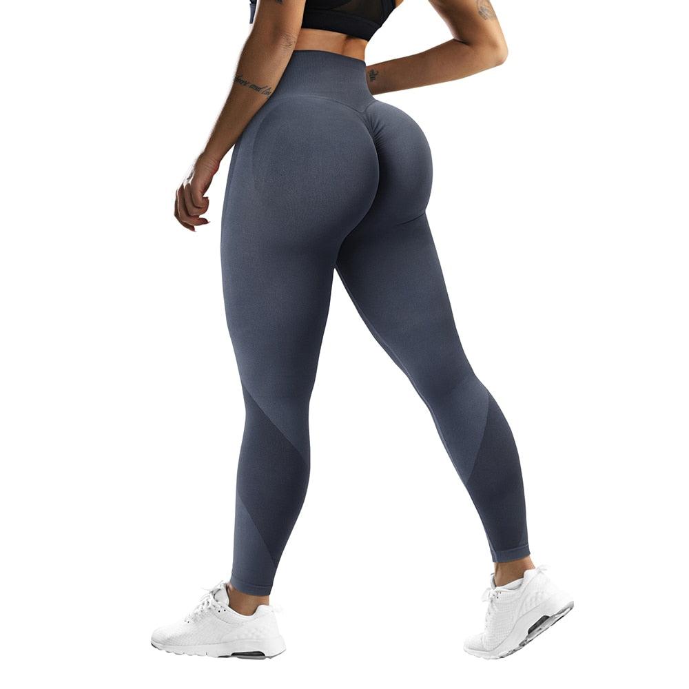 High Waist Seamless Leggings Women Push Up Leggings Women Seamless Lifting Leggings High Waist Workout Yoga Pants Sport Women Fitness Running Yoga Pants Elegant Elastic Leggings For Fitness Figure Enhancing Athletic Leggings